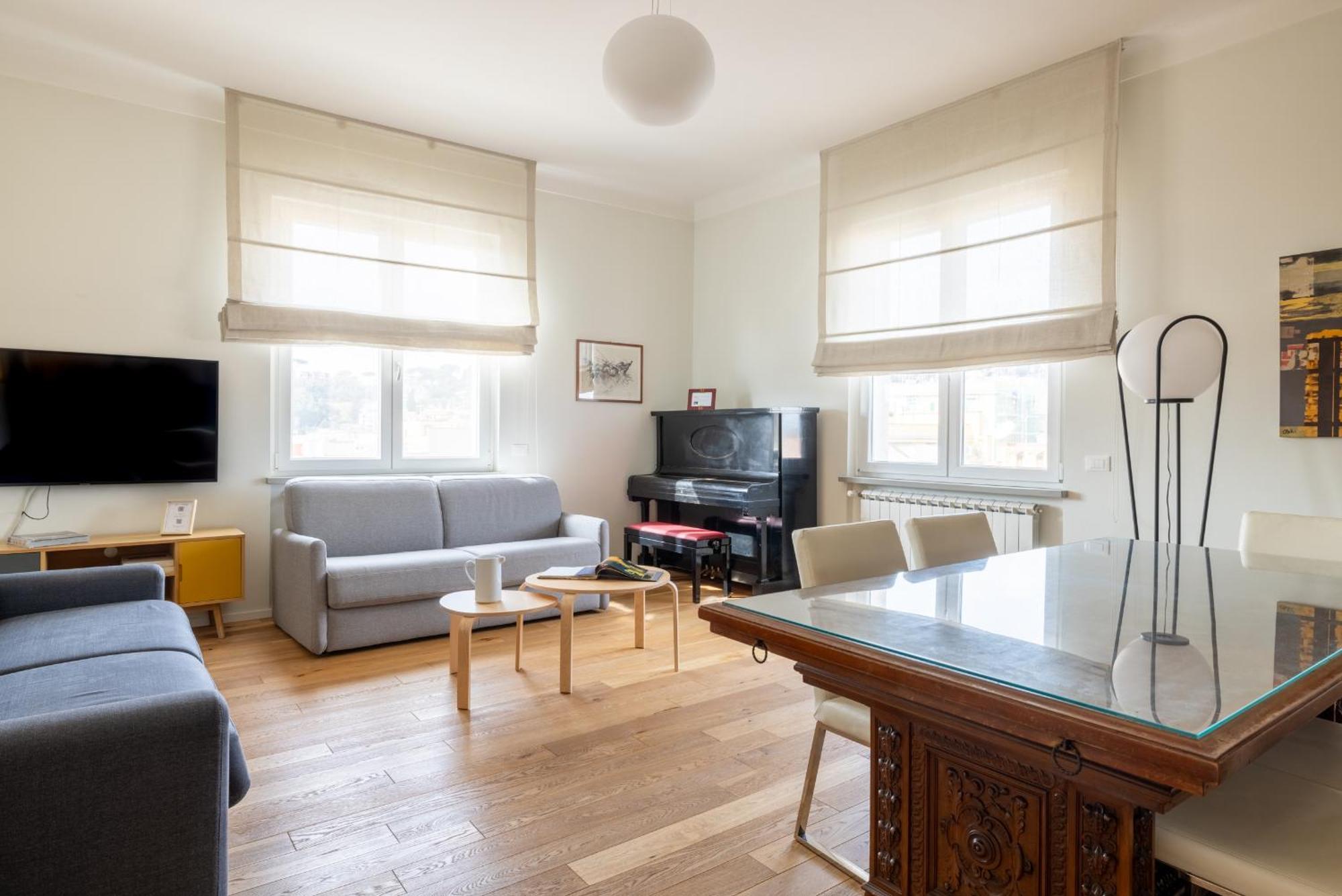 Top Floor Apt With Rooftop Terrace Near St. Peter Рим Экстерьер фото